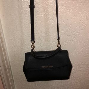 Michael Kors Ava Extra-Small Saffiano Leather Crossbody